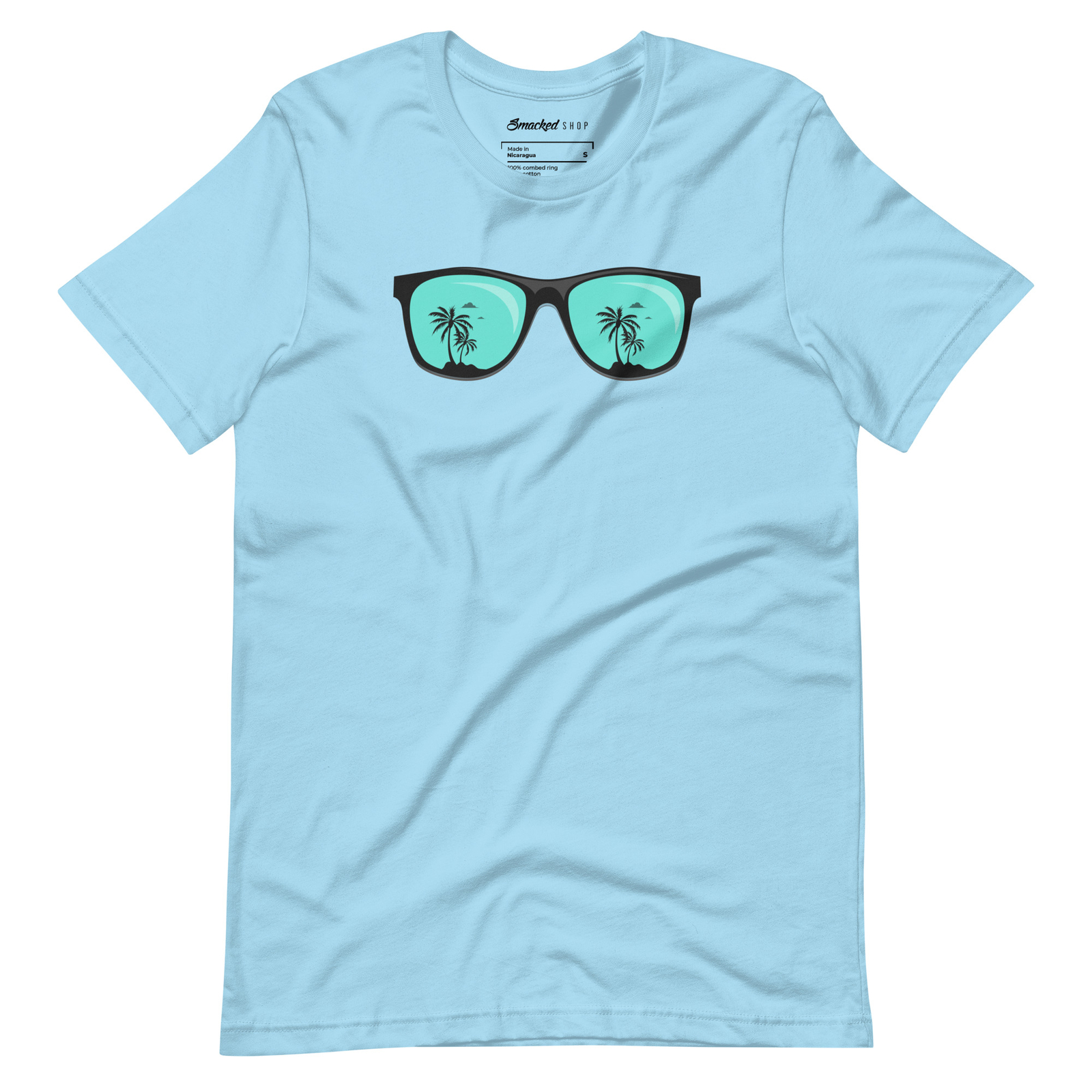 Island Vacation Beach Sun Sunglasses – Vintage Retro Graphic Tee Shirt