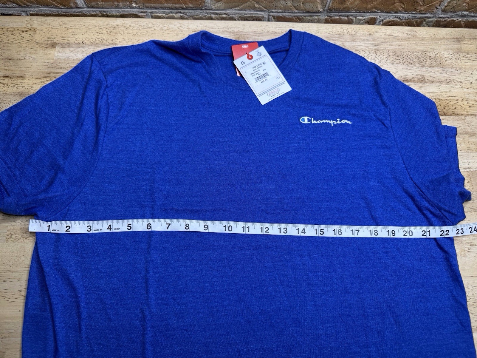 Champion Men Short Sleeve Cotton Jersey New Crewneck T-shirt XL gallery