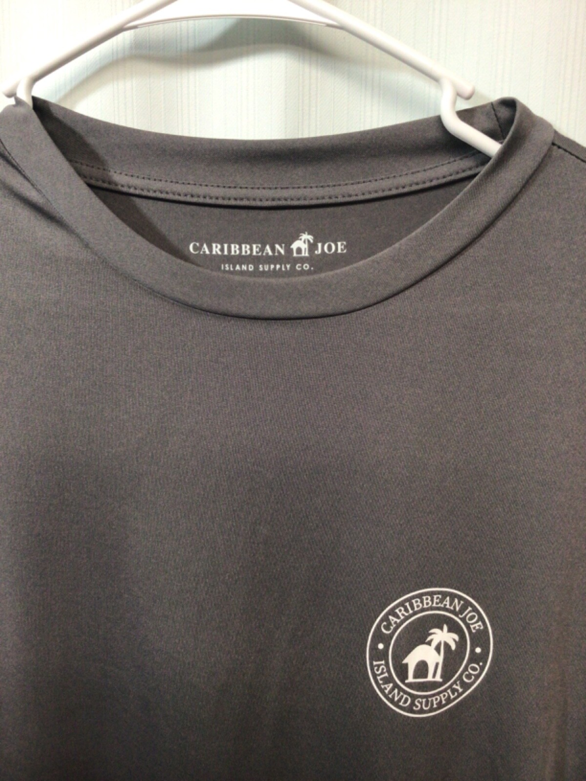 Caribbean Joe Island Supply Co (Fish) Gray Medium Polyester T Shirt T12 gallery