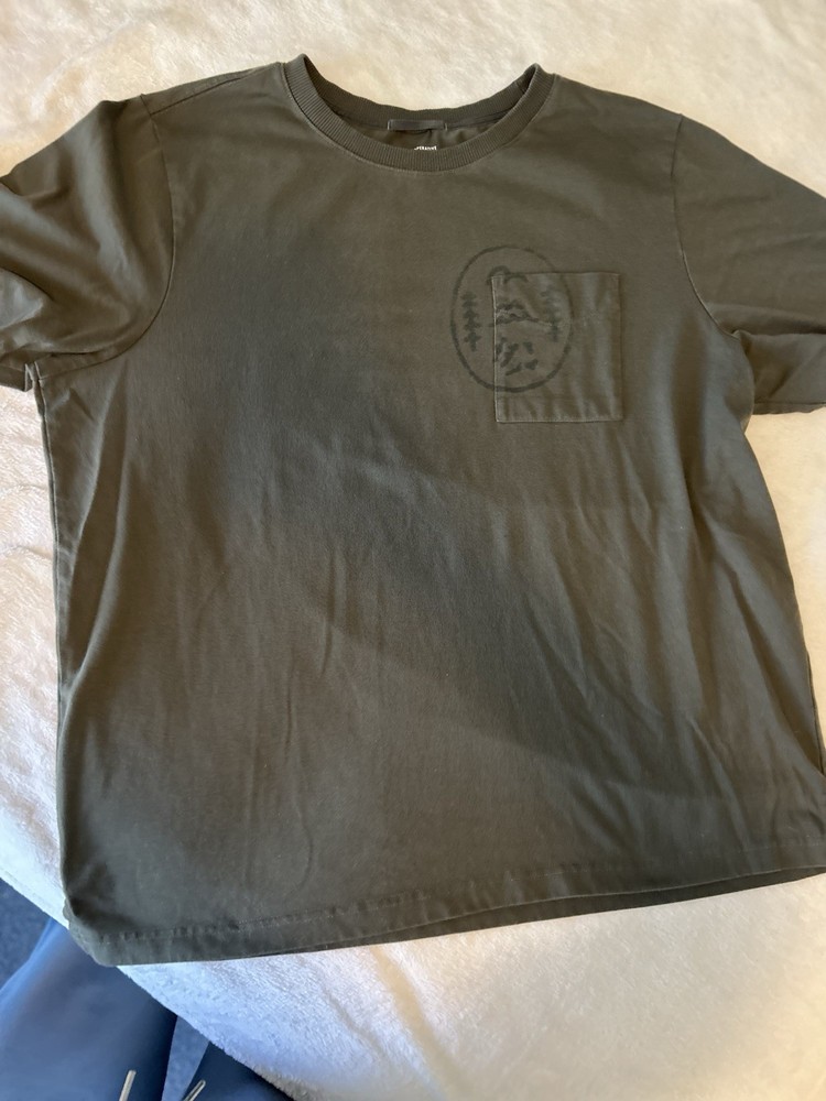 REI Olive Green Tshirt XL Pocket