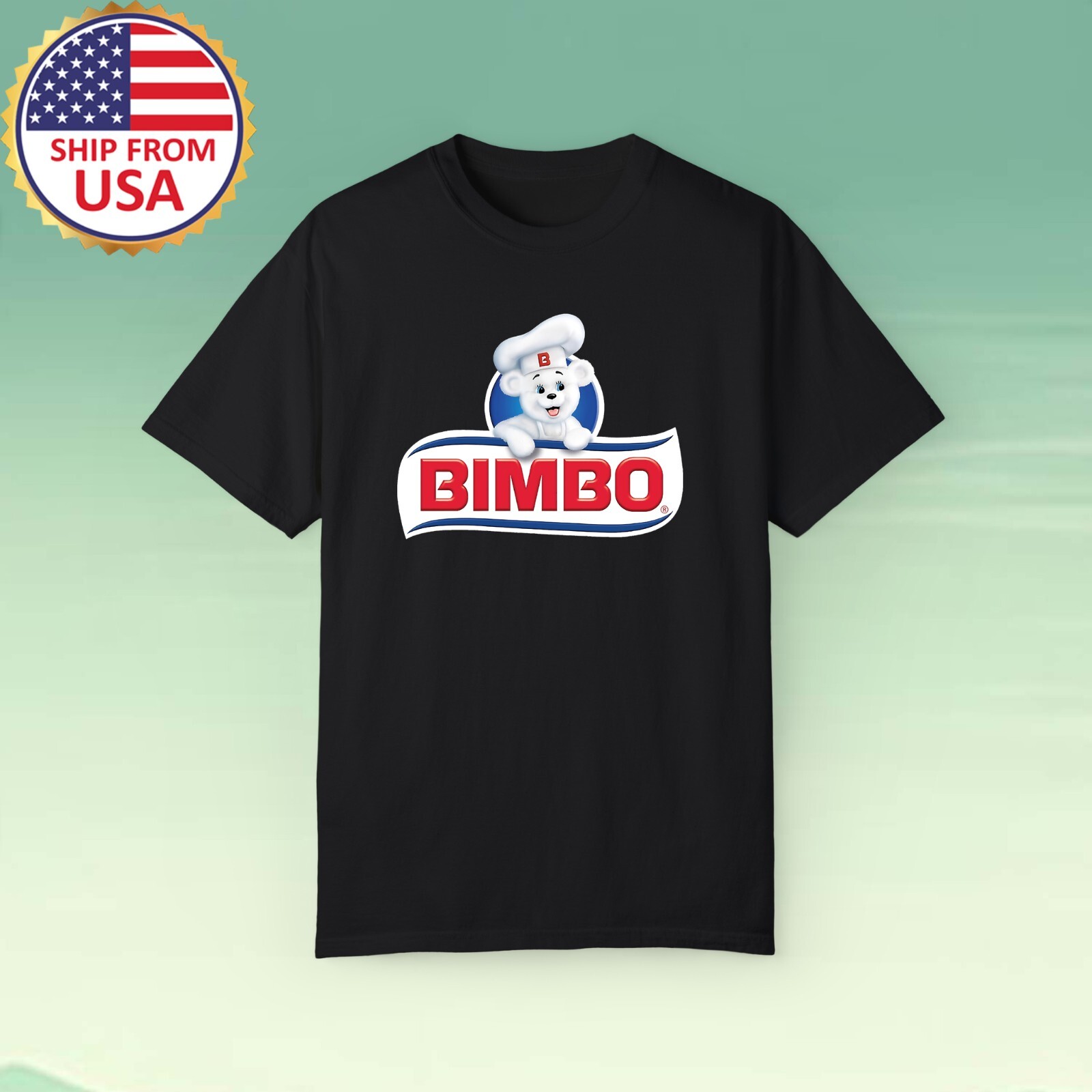 Bimbo Bread Retro Men's Black Size S-5XL gallery