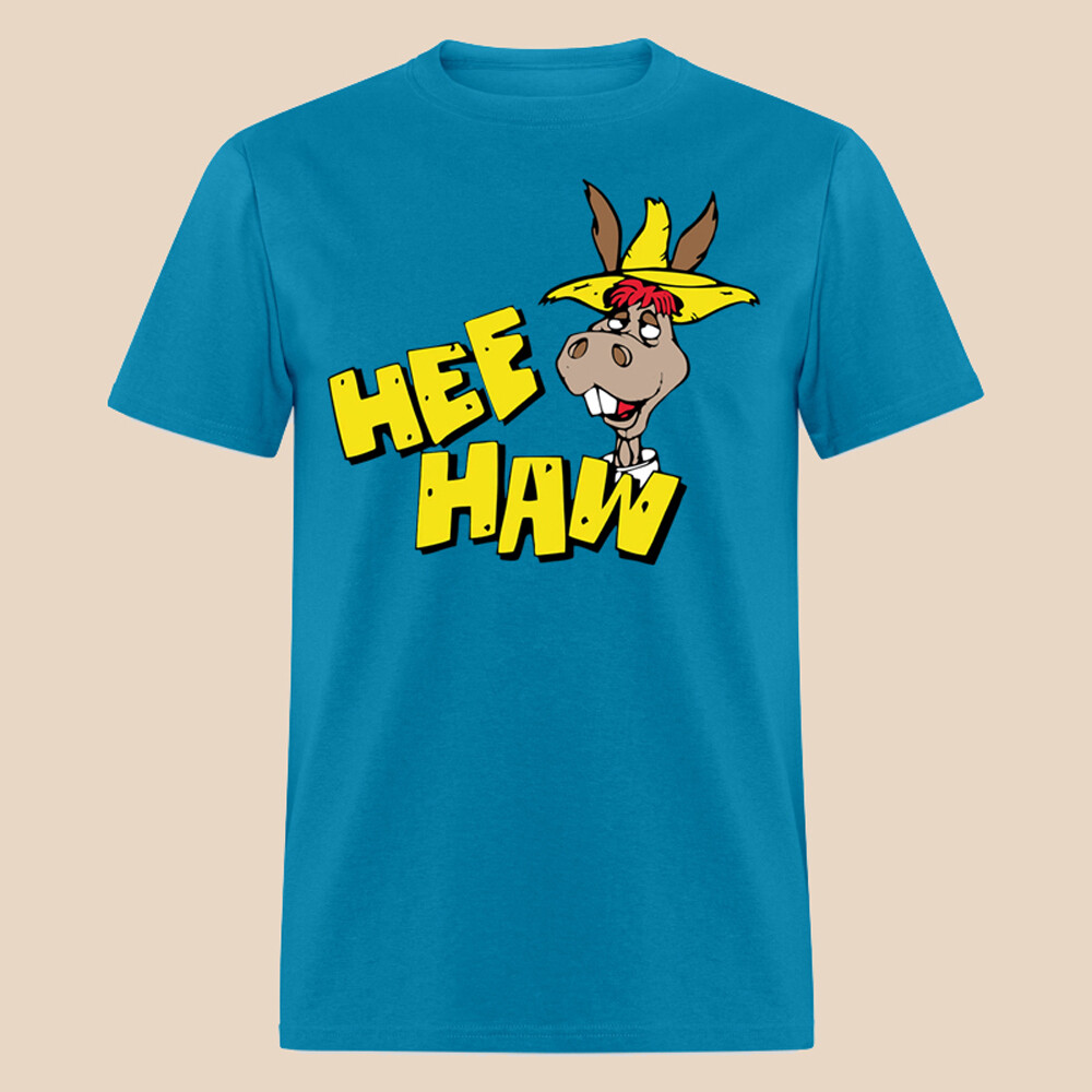 Hee Haw Donkey Country TV Show Men's Blue Size S-5XL gallery