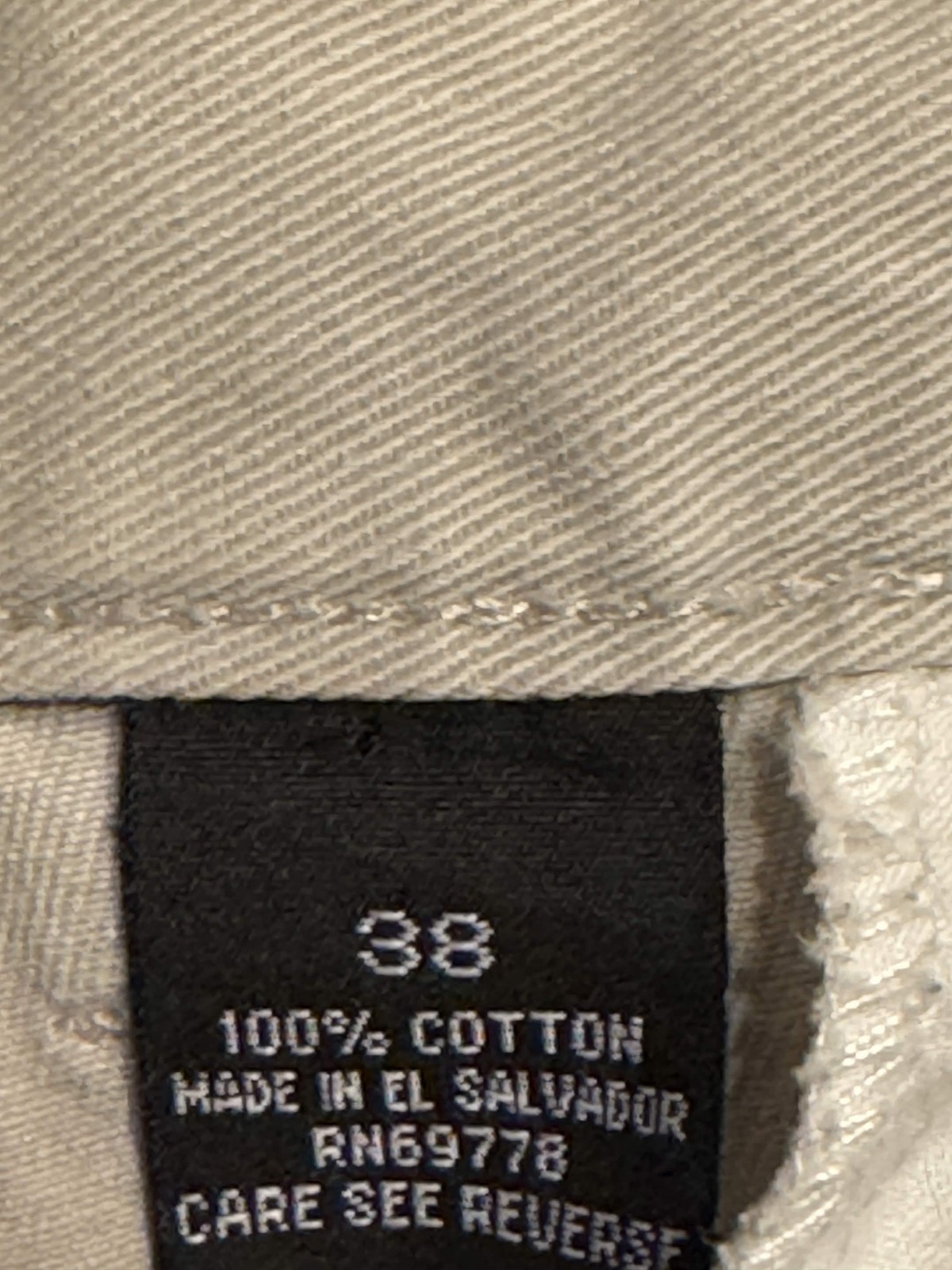 Foot Locker Cargo Shorts Mens 38 Tan Khaki 100% Cotton Twill Flat Front Outdoor gallery