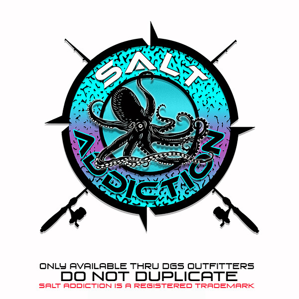 Salt Addiction t shirt long sleeve microfiber saltwater fishing uv 50+ Octopus gallery