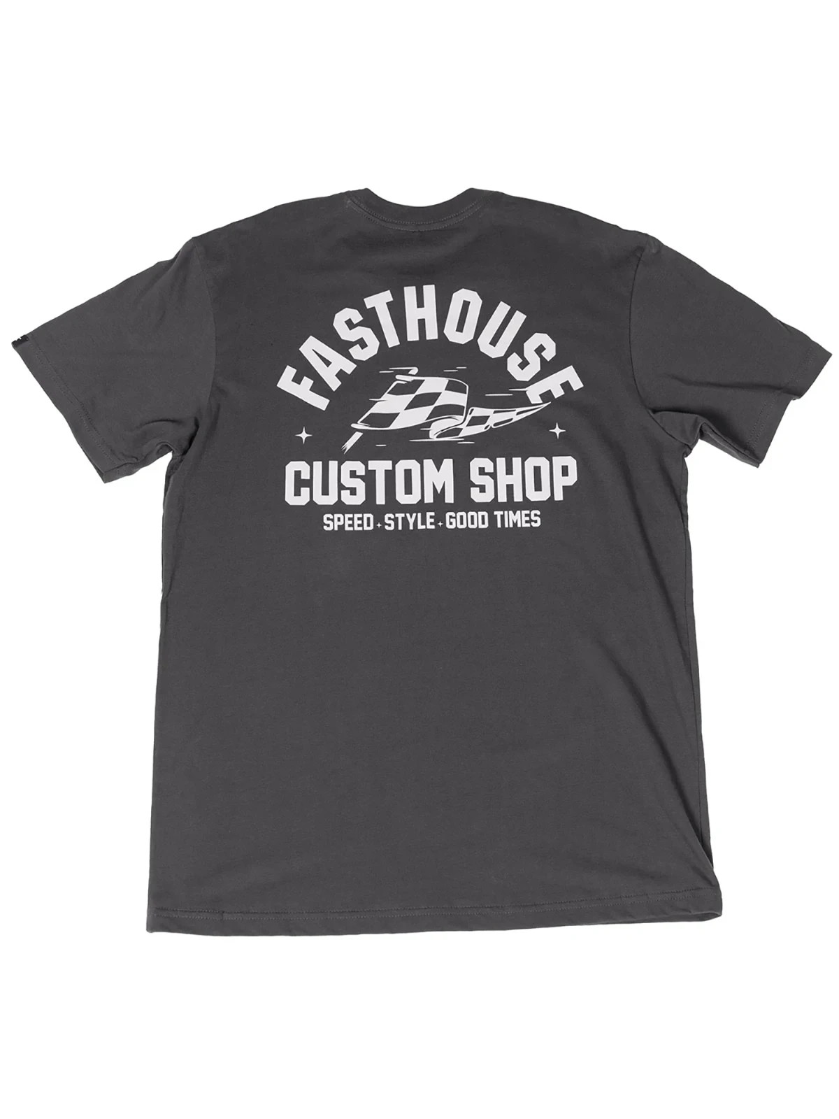 Fasthouse Men's Dispatch Short Sleeve T-shirt Custom Speed Shop Motocross Tee gallery