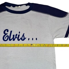 Vintage Bantam 70s Elvis Presley Always On My Mind Ringer Baseball Tee