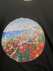 Ovadia & Sons Mouse Sequin Graphic T Shirt Black Reversible Sequin Mens XL