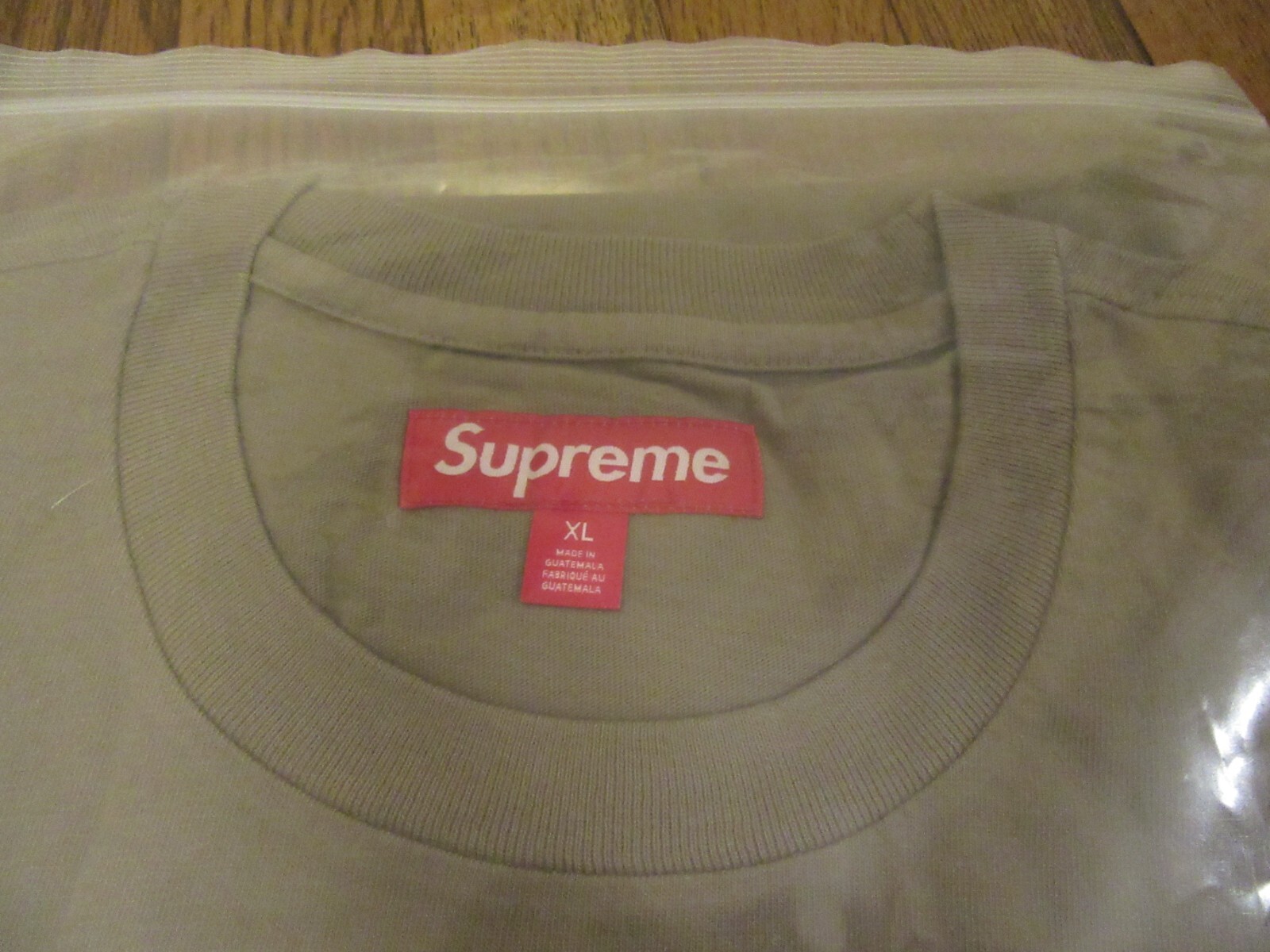 Supreme Washed Tag S/S Top Size XL Olive SS24 Supreme New York 2024 Brand New gallery