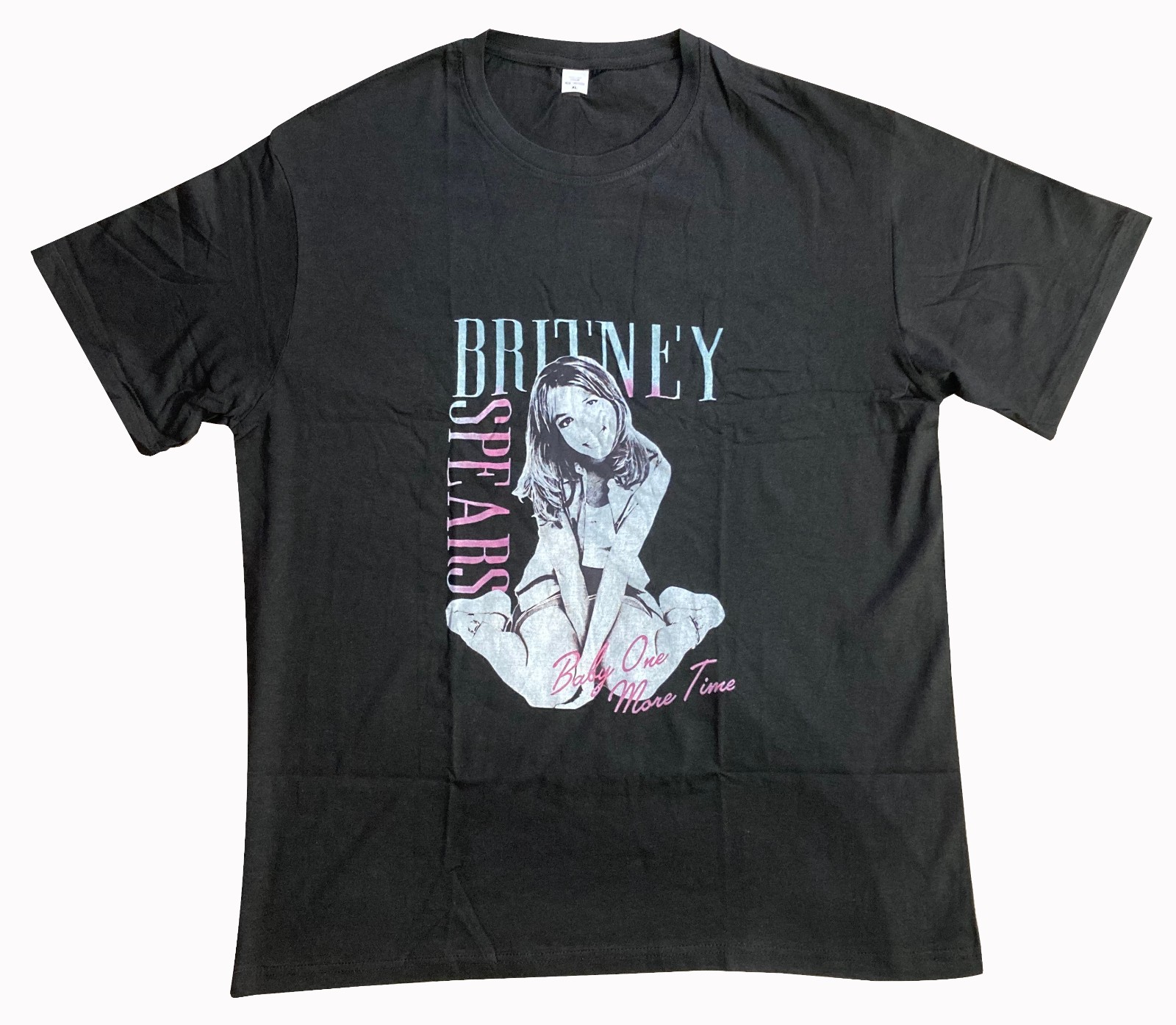 Generic Men's Britney Spears Graphic Pullover T-Shirt (Black) gallery