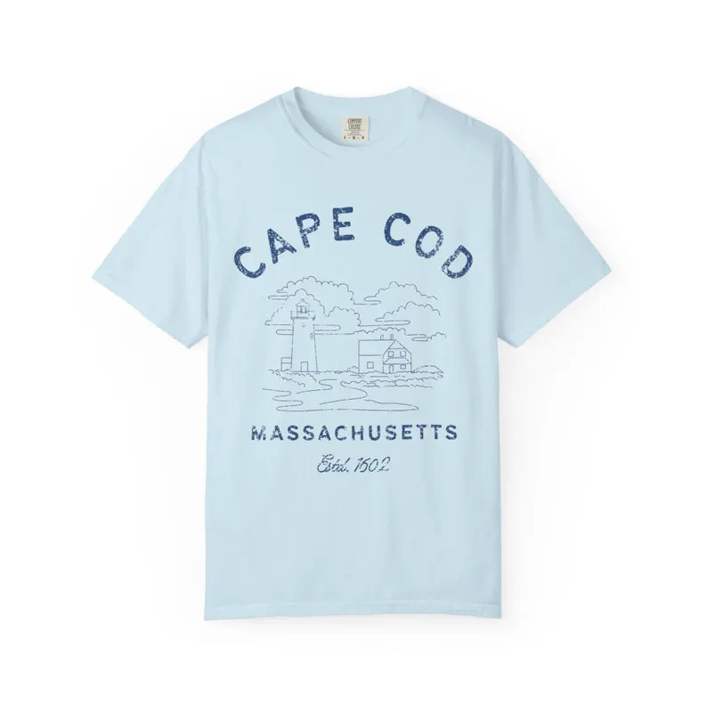 Coastal Trendy Beach Ocean Summer Vacation Gift Comfort Tee gallery