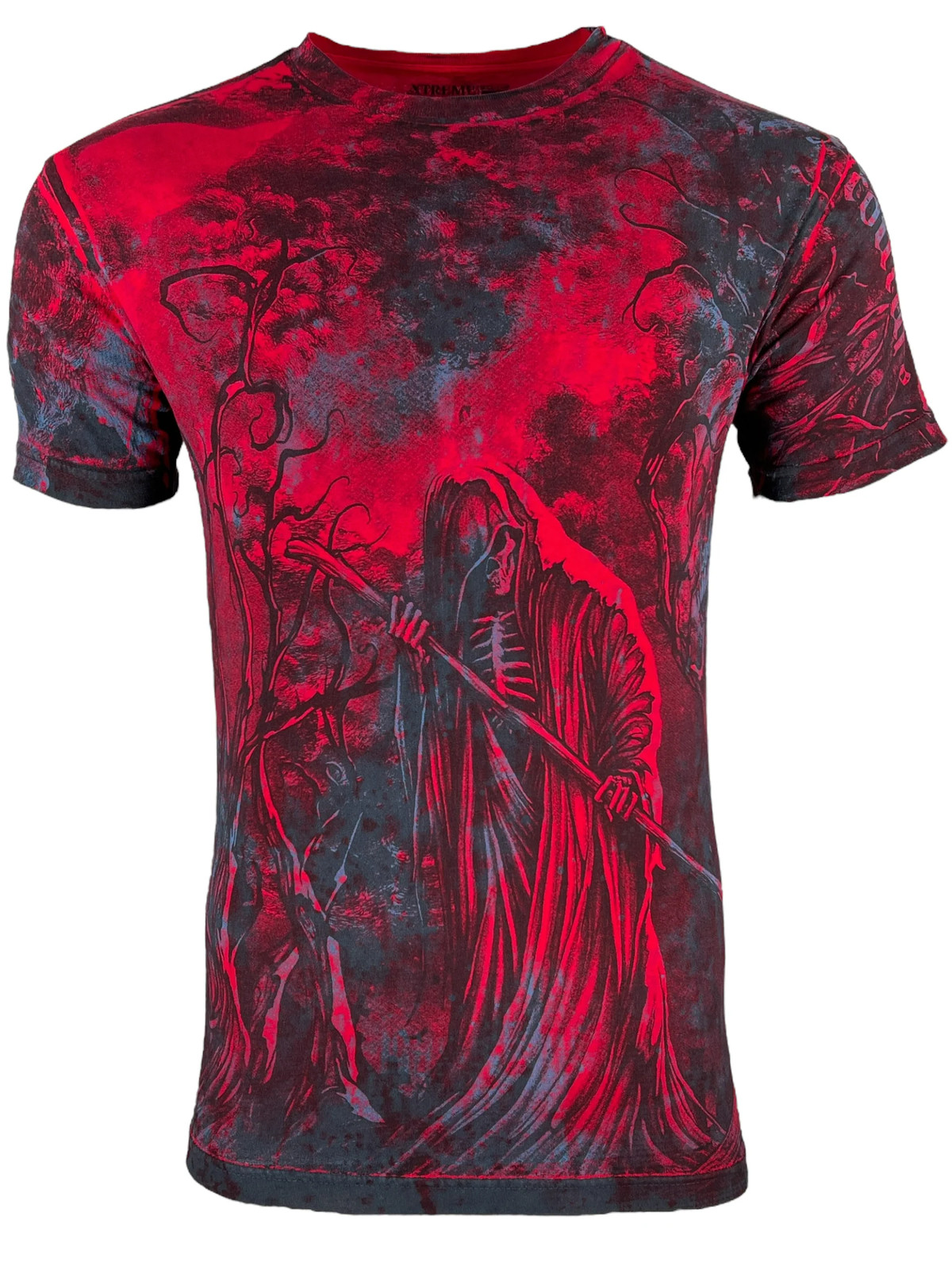 Xtreme Couture By Affliction Men's T-shirt Sorrow Biker Tattoo White gallery