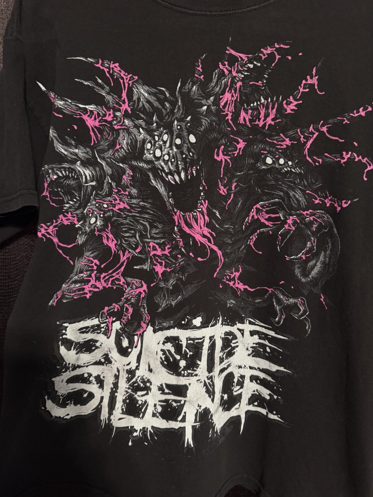 Vintage Suicide Silence Abomination Tshirt Rare Large *See Pics/Read* gallery