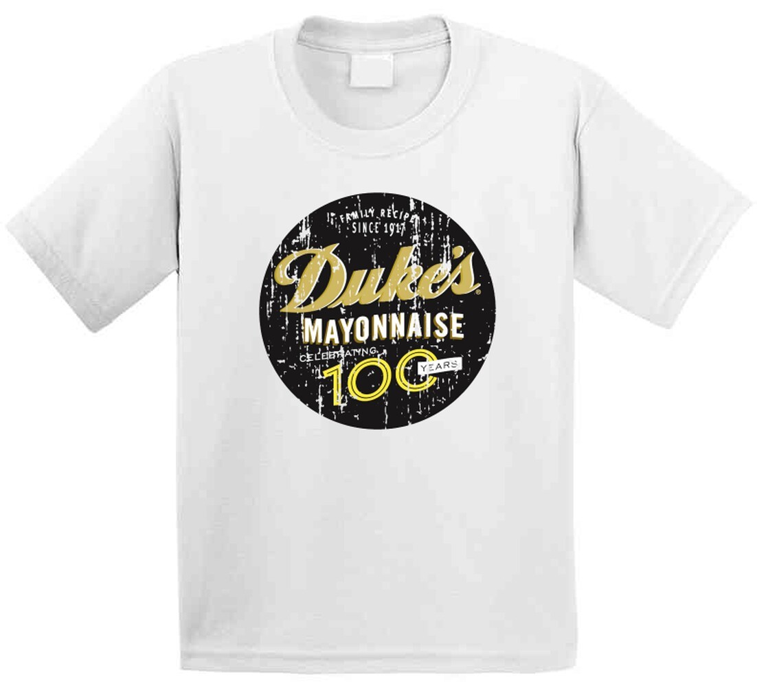 Duke's Mayonnaise Logo Cool Food Gift Distressed T Shirt gallery