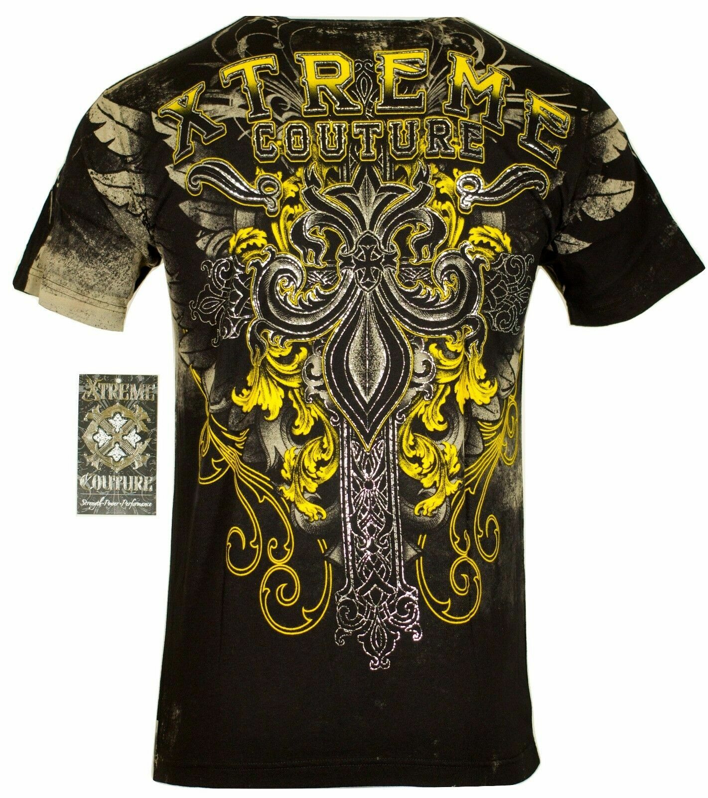 XTREME COUTURE by AFFLICTION Men's T-Shirt SALVATION Tattoo Biker MMA S-5XL gallery