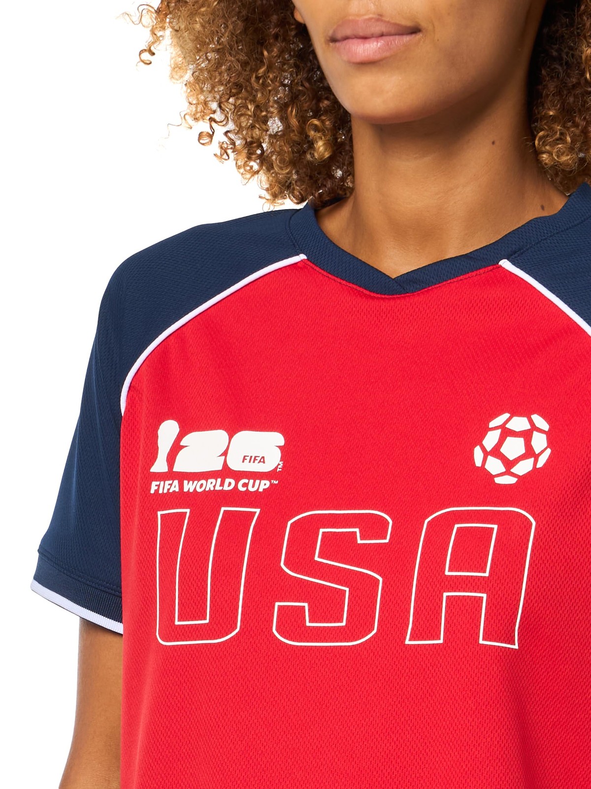 Outerstuff Fifa World Cup 2026 Womens Soccer Raglan Sleeve Top Usa Medium gallery