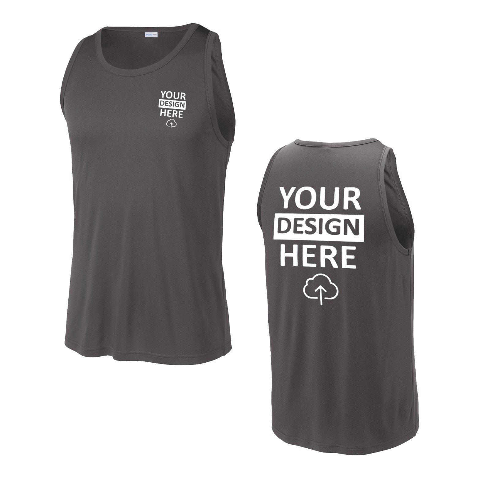 SportTek PosiCharge Competitor Tank Top Summer Custom Printed Gift For Him ST356 gallery