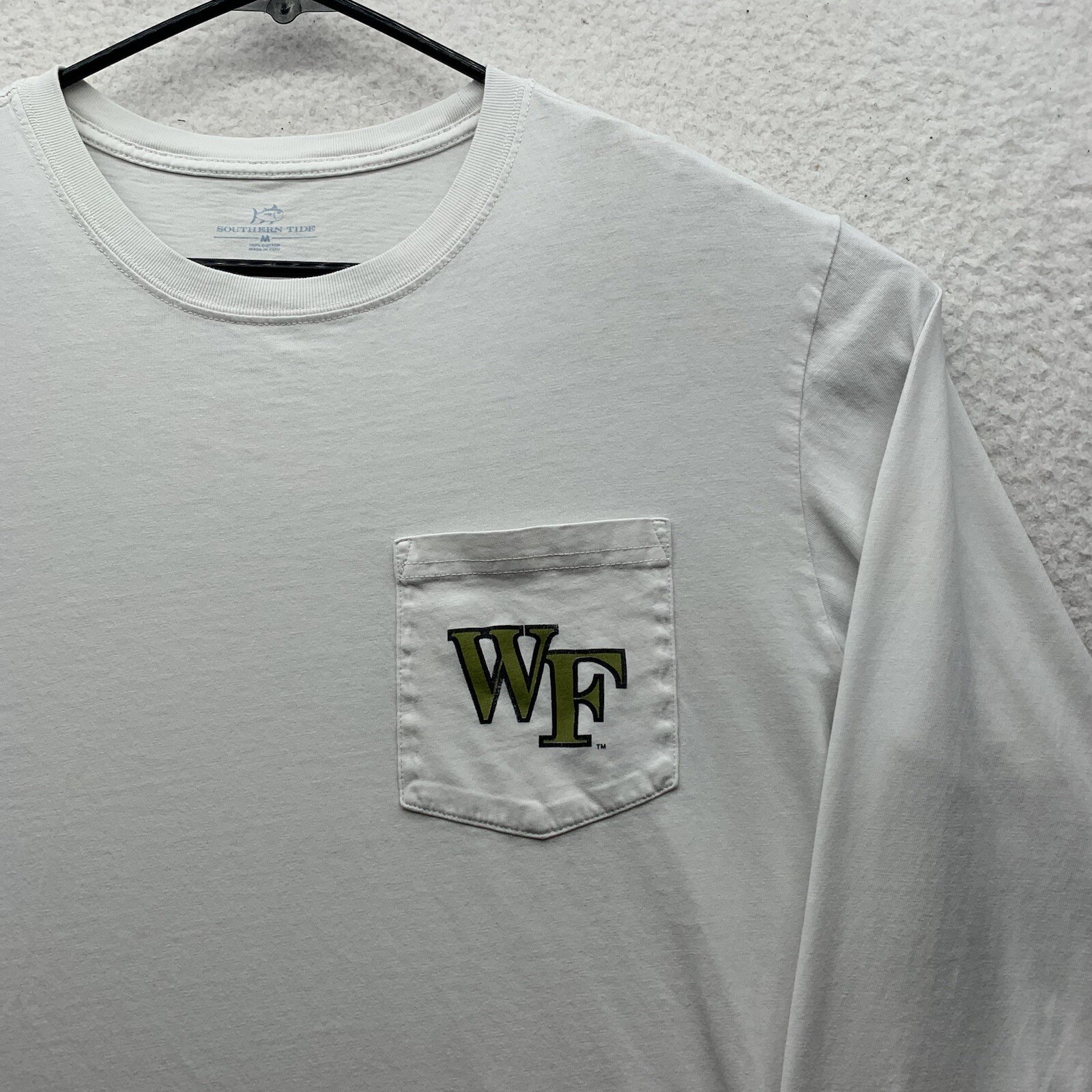 Southern Tide Wake Forest T-Shirt Mens Medium White Football Play College Preppy gallery