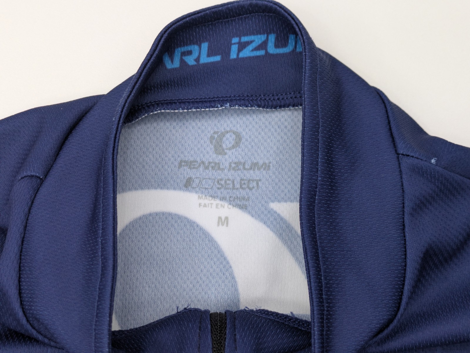Pearl Izumi Men's SELECT LTD Blue Black Orange Full Zip Cycling Jersey Medium gallery