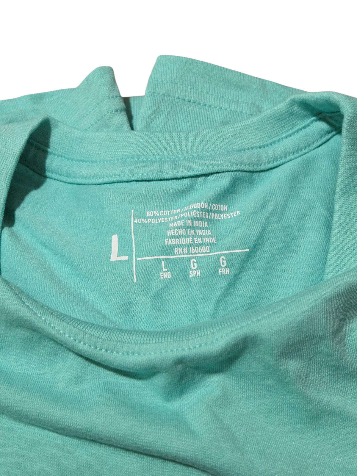 World Wide Sportsman Since 1967 Bass Teal Double Sided Pocket T-Shirt Large gallery