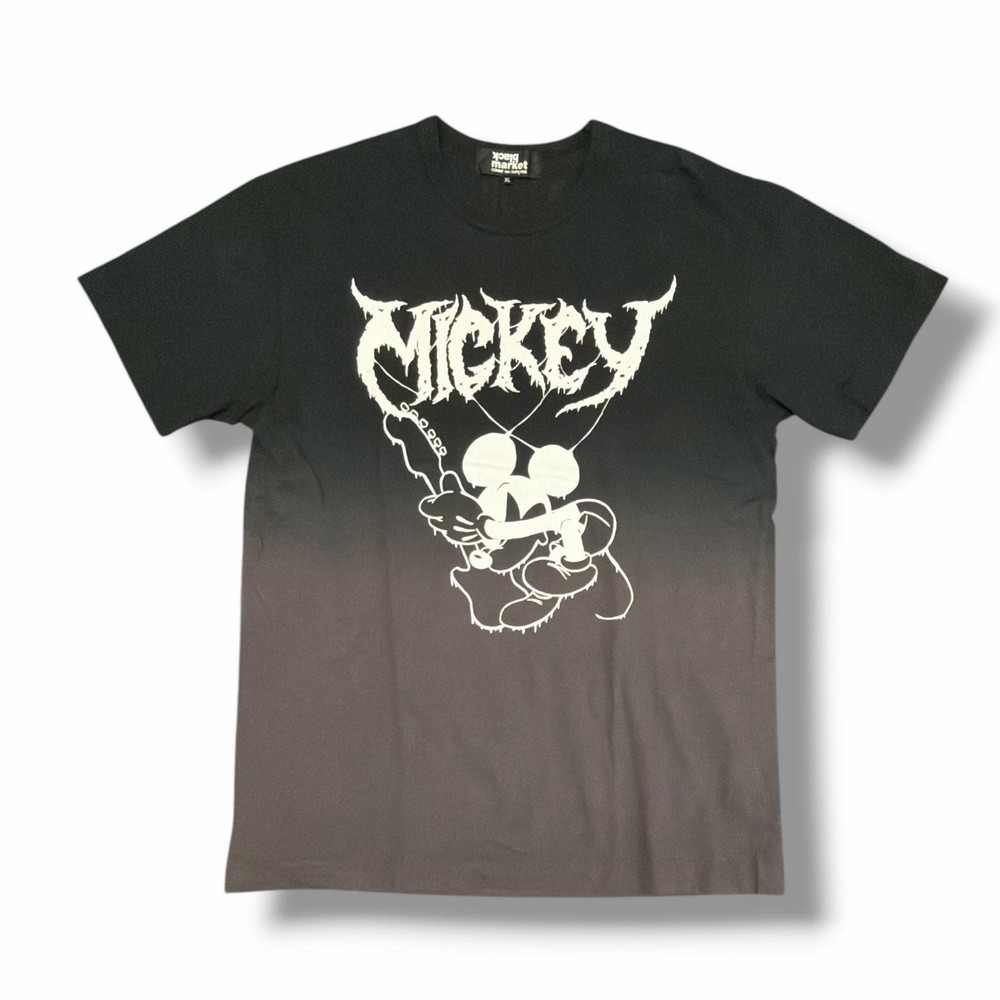 BLACK COMME des GARCONS × Disney 21AW BLACK MARKET T-shirt OH-T105 XL 18409M