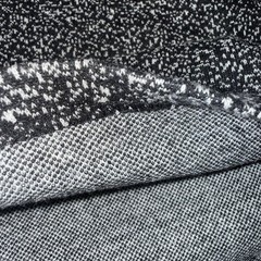 Mens Black White Abstract Speckled Print T Shirt L Short Sleeve Casual Daily