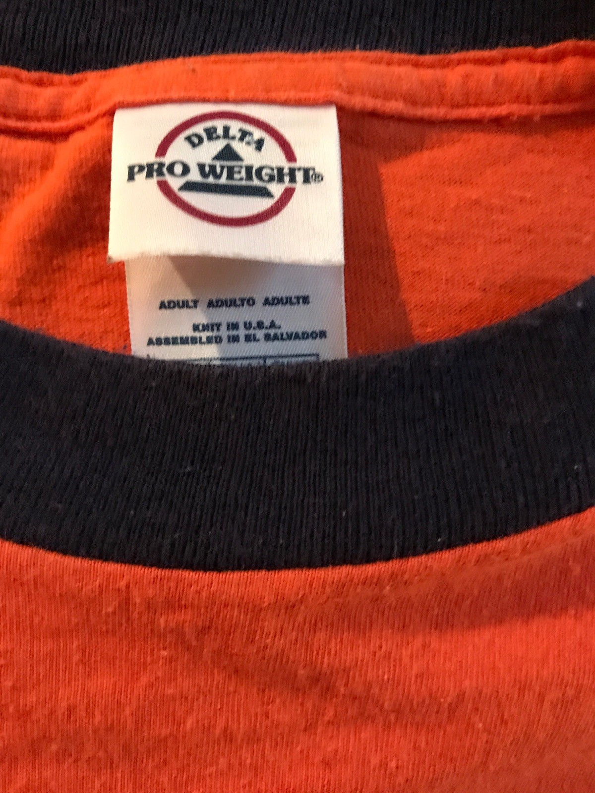 Budweiser This Bud 4 U Orange Delta Pro Weight Men's T Shirt 2XL Vintage VGC gallery
