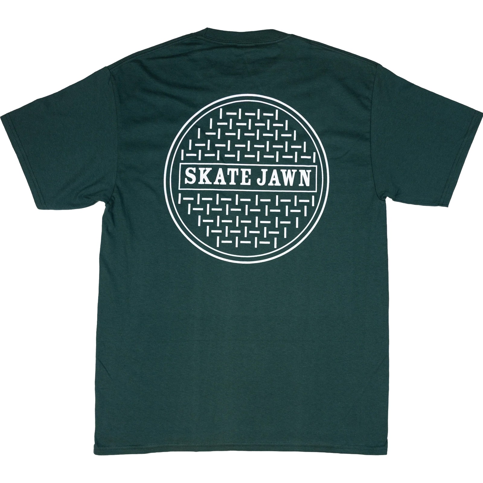 Skate Jawn Skateboard Mag Shirt Sewer Cap Dark Green