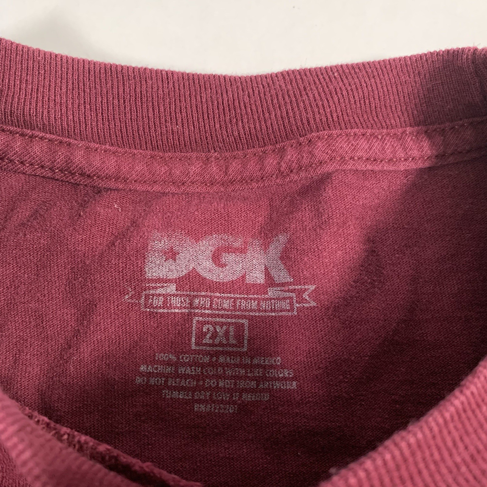 DGK Cant Stop Wont Stop T-Shirt Mens 2XL Cash Money Skateboard gallery