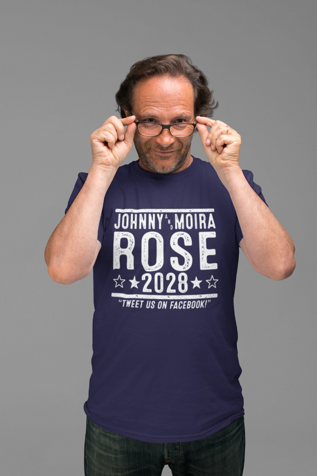 Johnny Moira ROSE 2028 Election - funny tv show humor gift Xs-5x Unisex Tshirt gallery