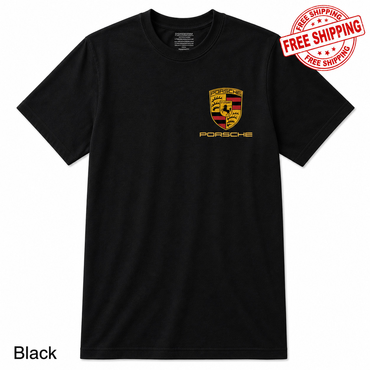 Porsche Motorsport Racing Shirt Performance Car Logo Graphic Tee Size S-5XL gallery