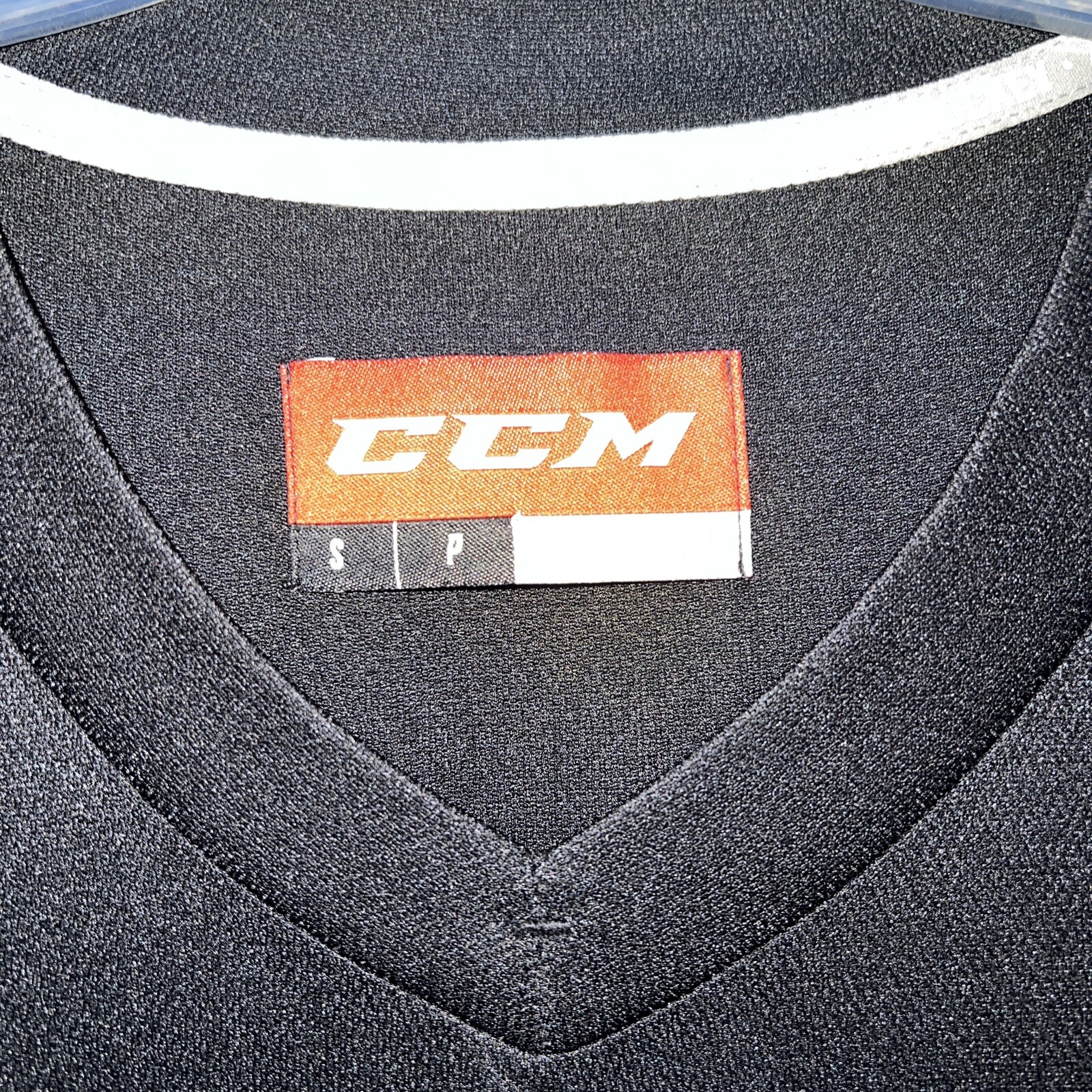 CCM x Ducati New York Shirt Men's Size S Black Hockey Jersey B.E.S.A Center Logo gallery