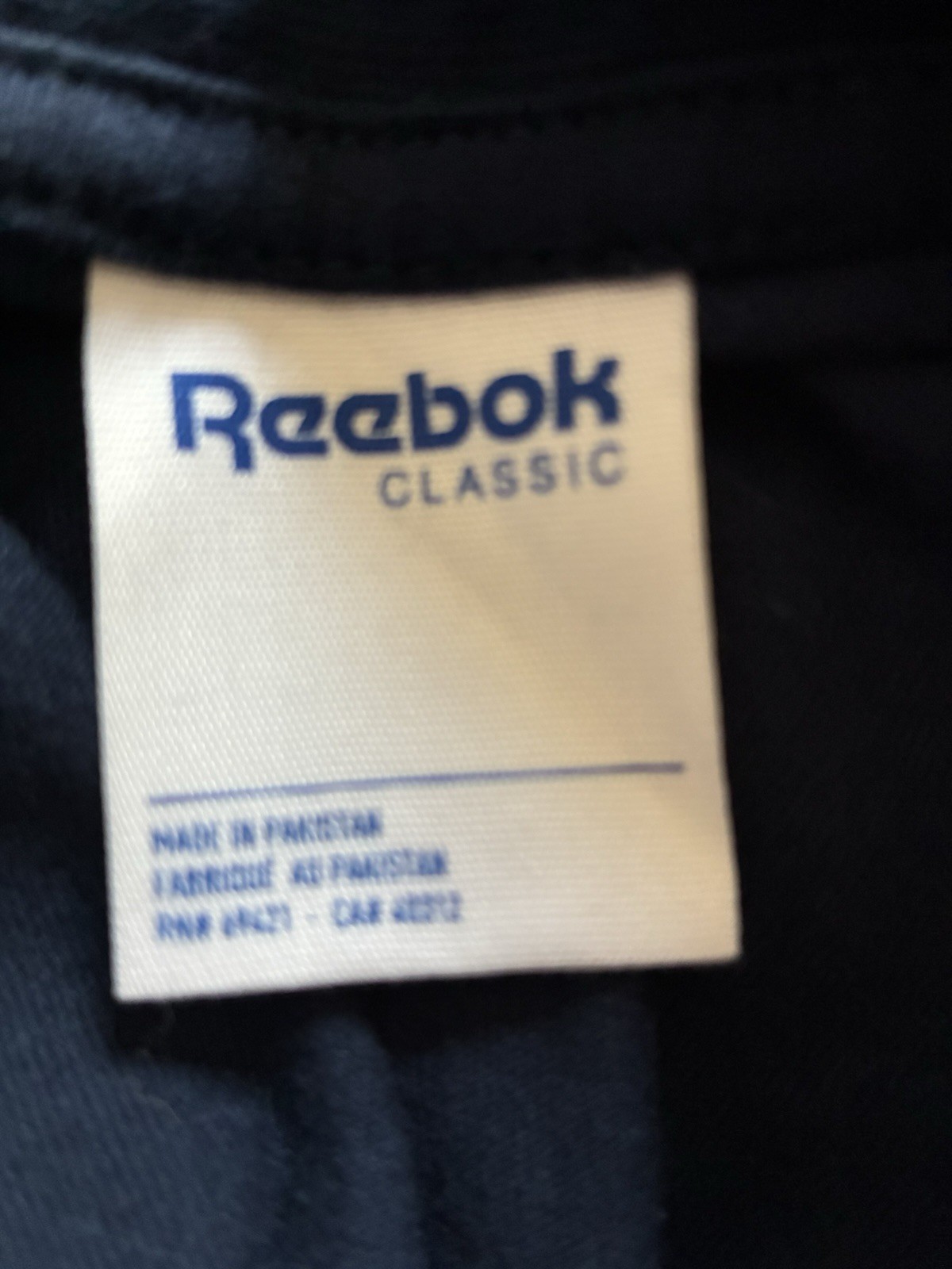 Reebok Classic Men's blue Graphic Logo Crew Neck Short Sleeve T-Shirt XL gallery