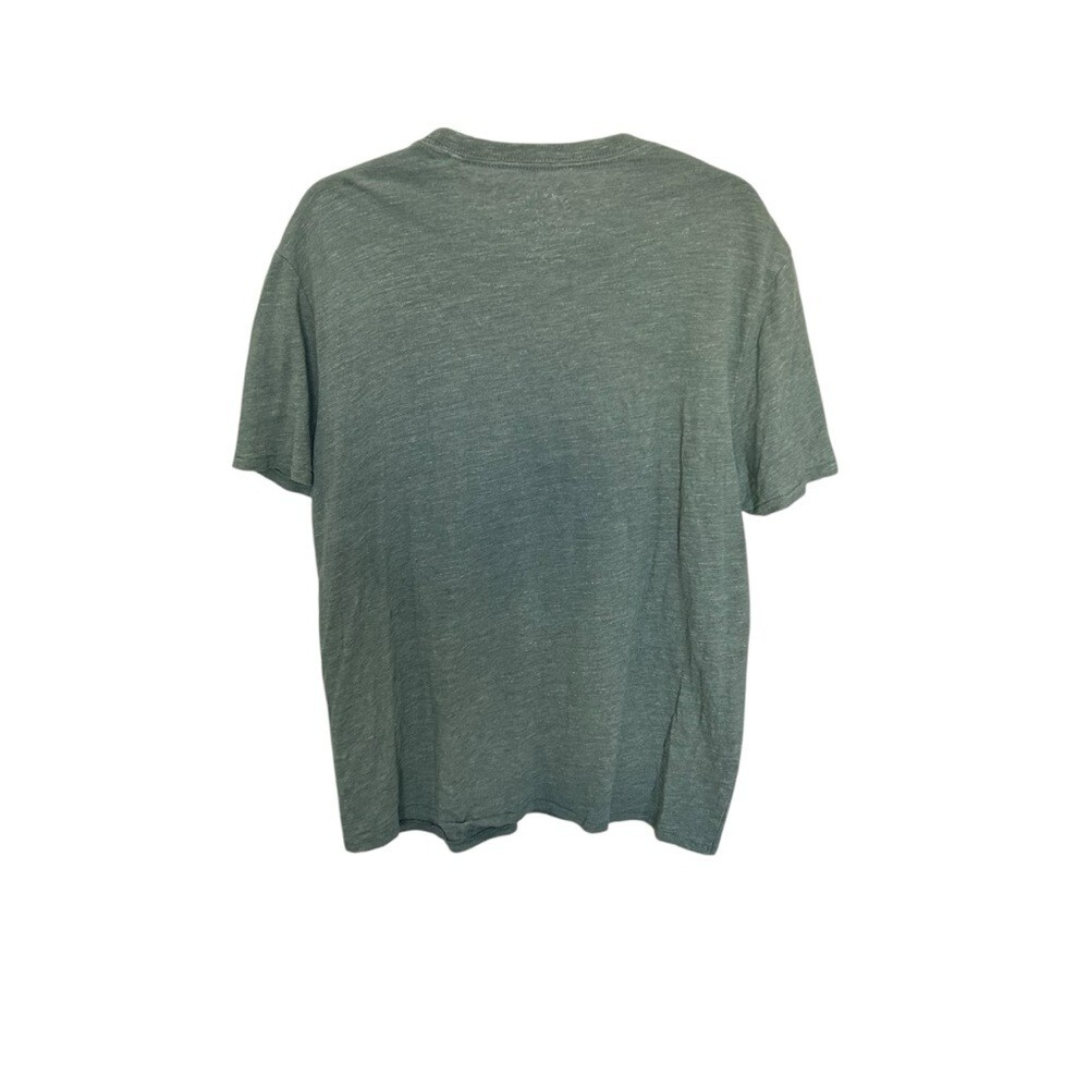 Lucky Brand Men’s Linen Blend Pocket Tee in Washed Green Size L gallery