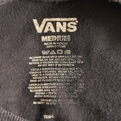 Vans Off The Wall Shirt Medium Skateboard Spellout Logo Casual Everyday Basic