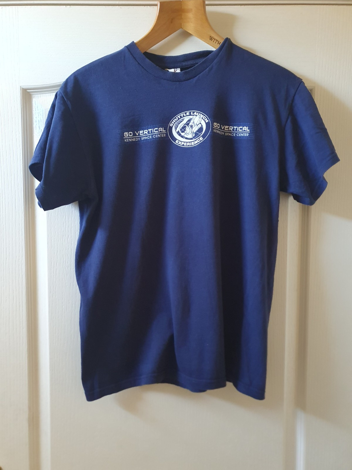 NASA Shuttle Launch Experience T-Shirt Size S - M Blue T Bought In Florida 2012 gallery