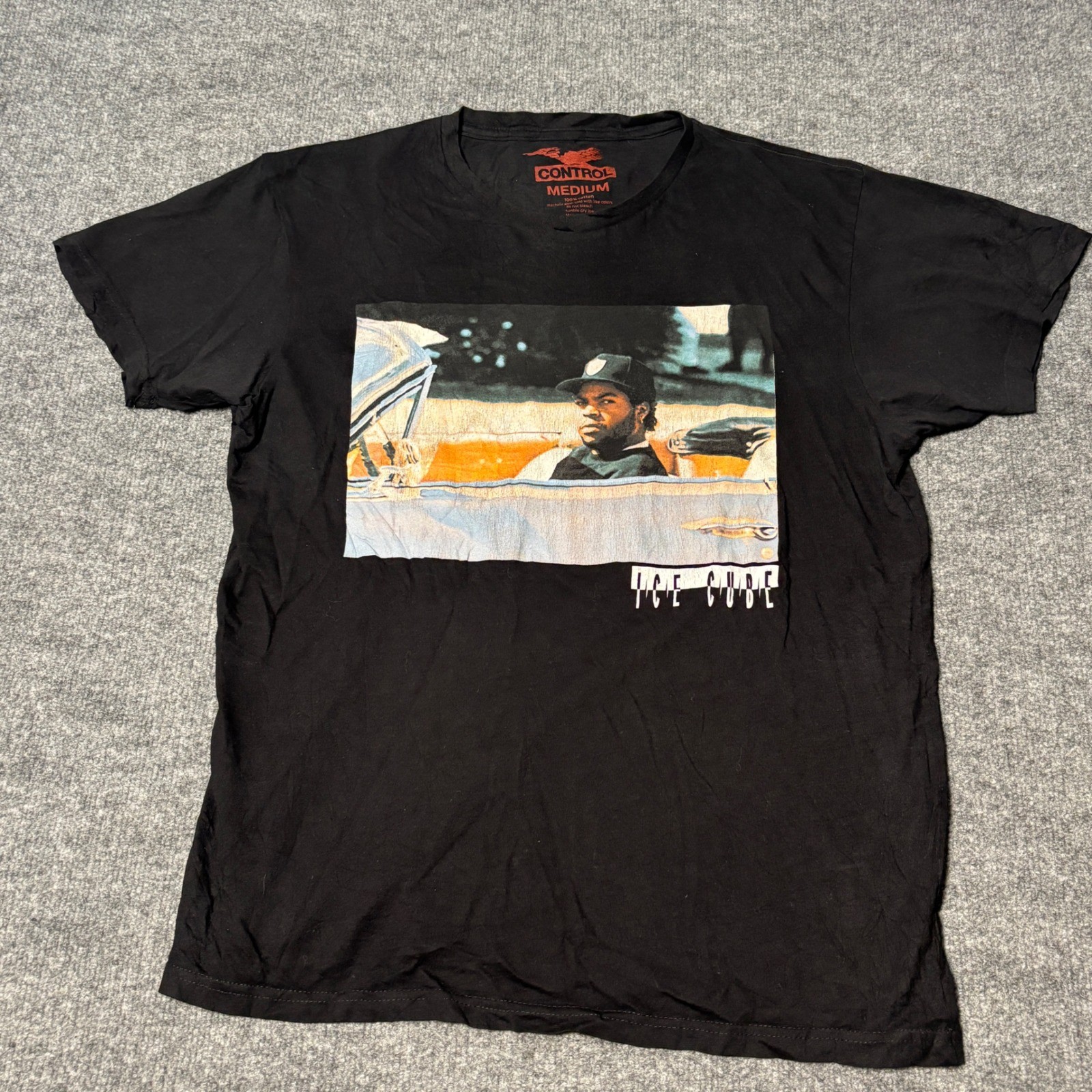Bands graphic T-Shirt Lot Mens Medium Nas Ice Cube Bob Marley Pop Smoke Hip Hop gallery