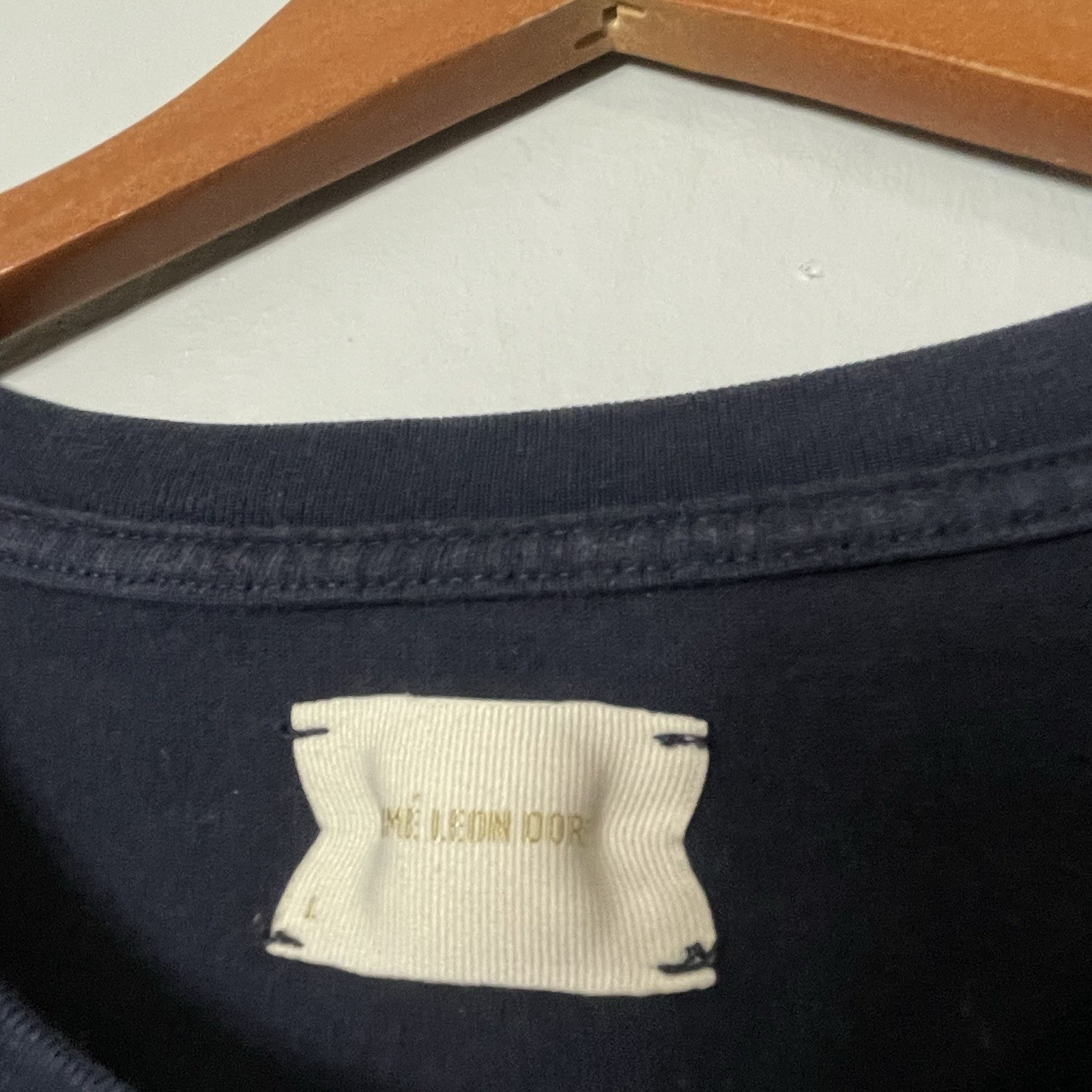 Aime Leon Dore ALD Monogram Navy Pocket Tee - Men’s Large gallery