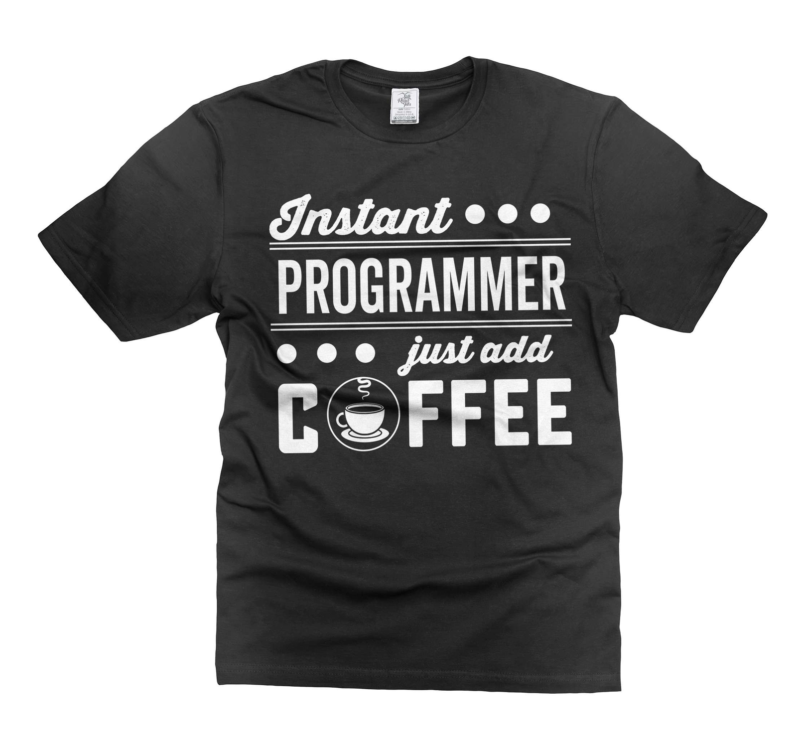 Instant Programmer Just Add Coffee Shirt Funny Programmer Software Engineer Tee gallery