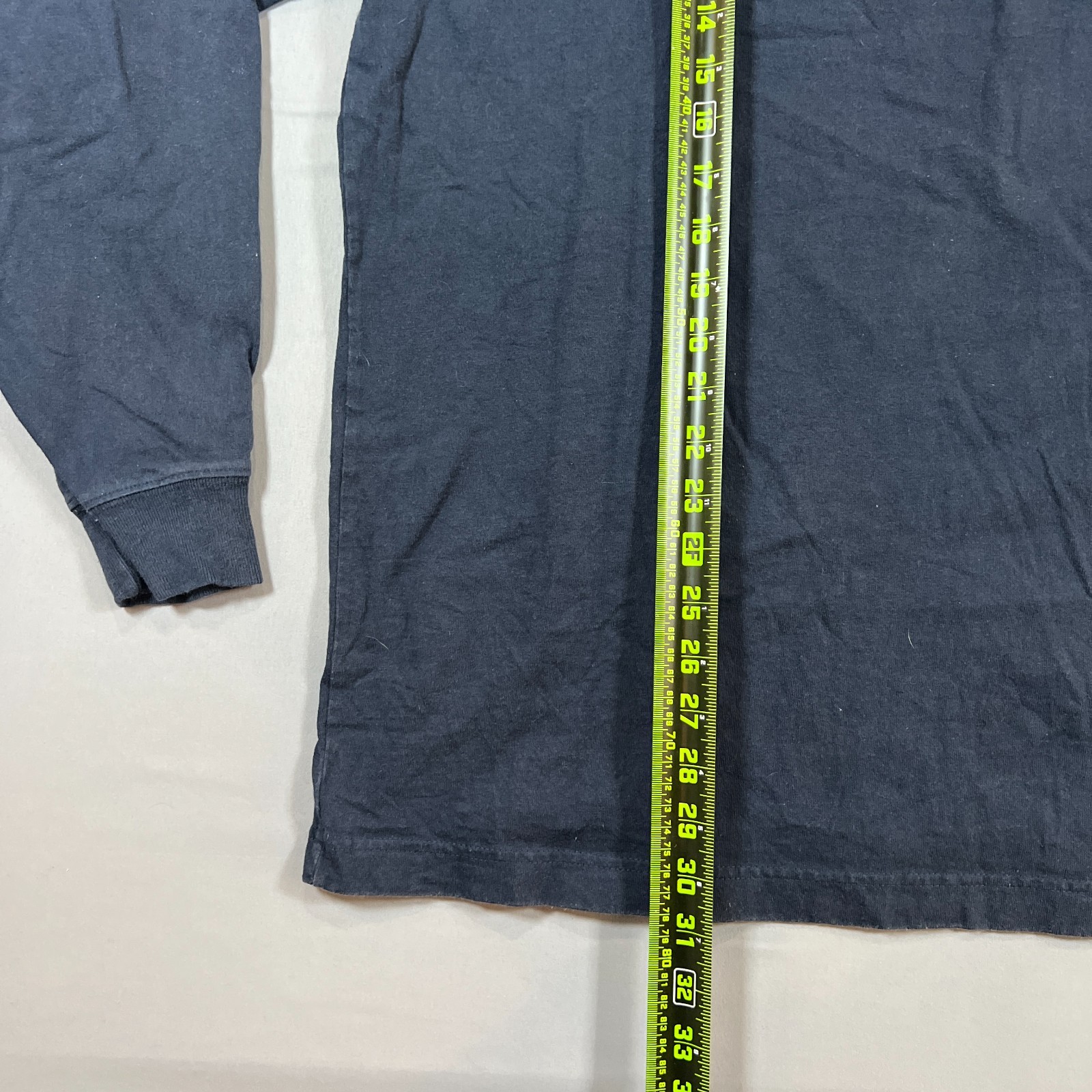 Carhartt Dearborn Henley T Shirt Men XL Cotton Loose Long Sleeve Rib Knit Collar gallery