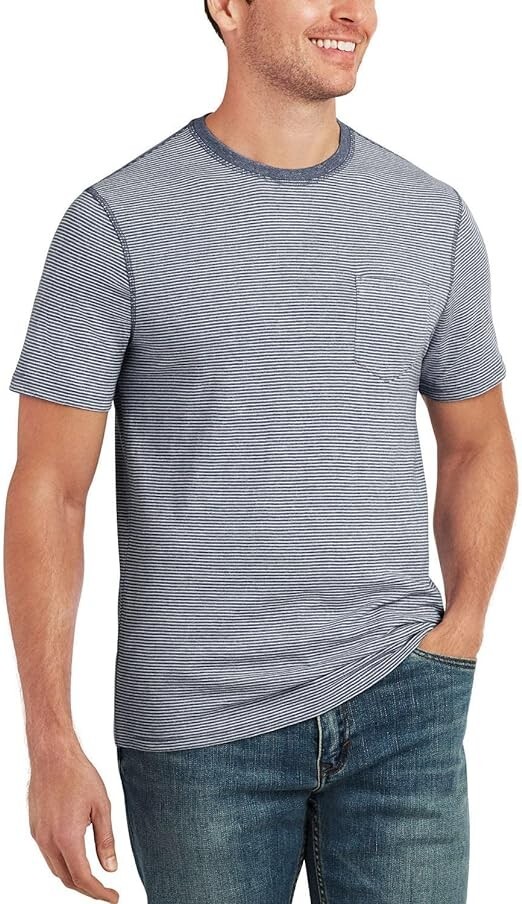 Member's Mark Men's 2-Pack Short Sleeve Everyday Soft Wash Tee Size S Purple gallery