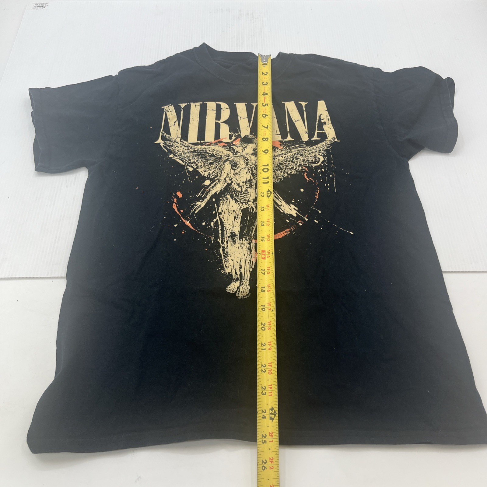 Nirvana In Utero Angel Shirt Unisex Medium?? Black Rock Band Graphic. {75}. gallery