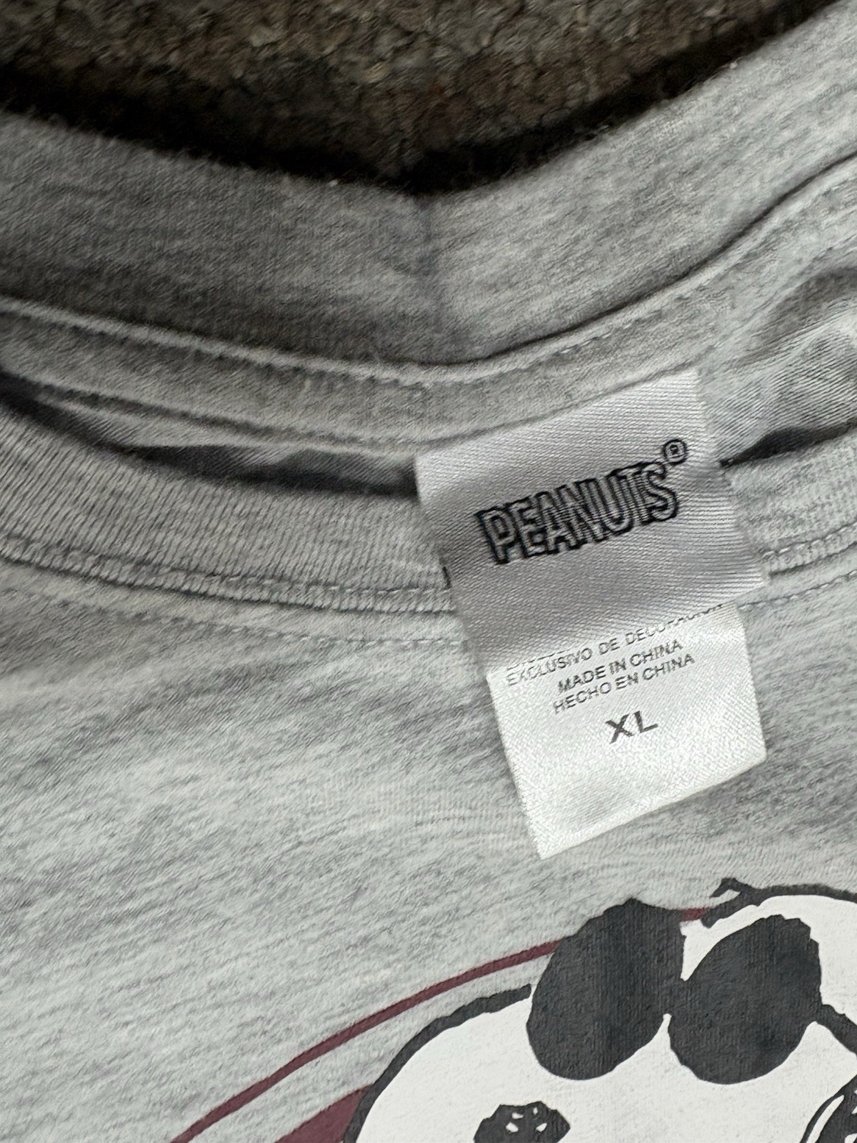 Peanuts Graphic T Shirt XL gallery
