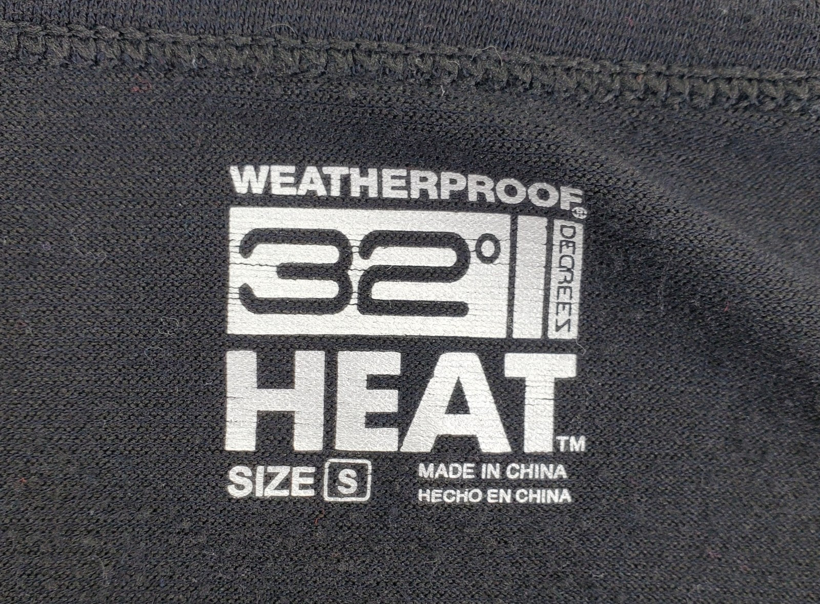 32 Degrees Heat Shirt Mens S Black Long Sleeve Stretch Soft Base Layer Outerwear gallery