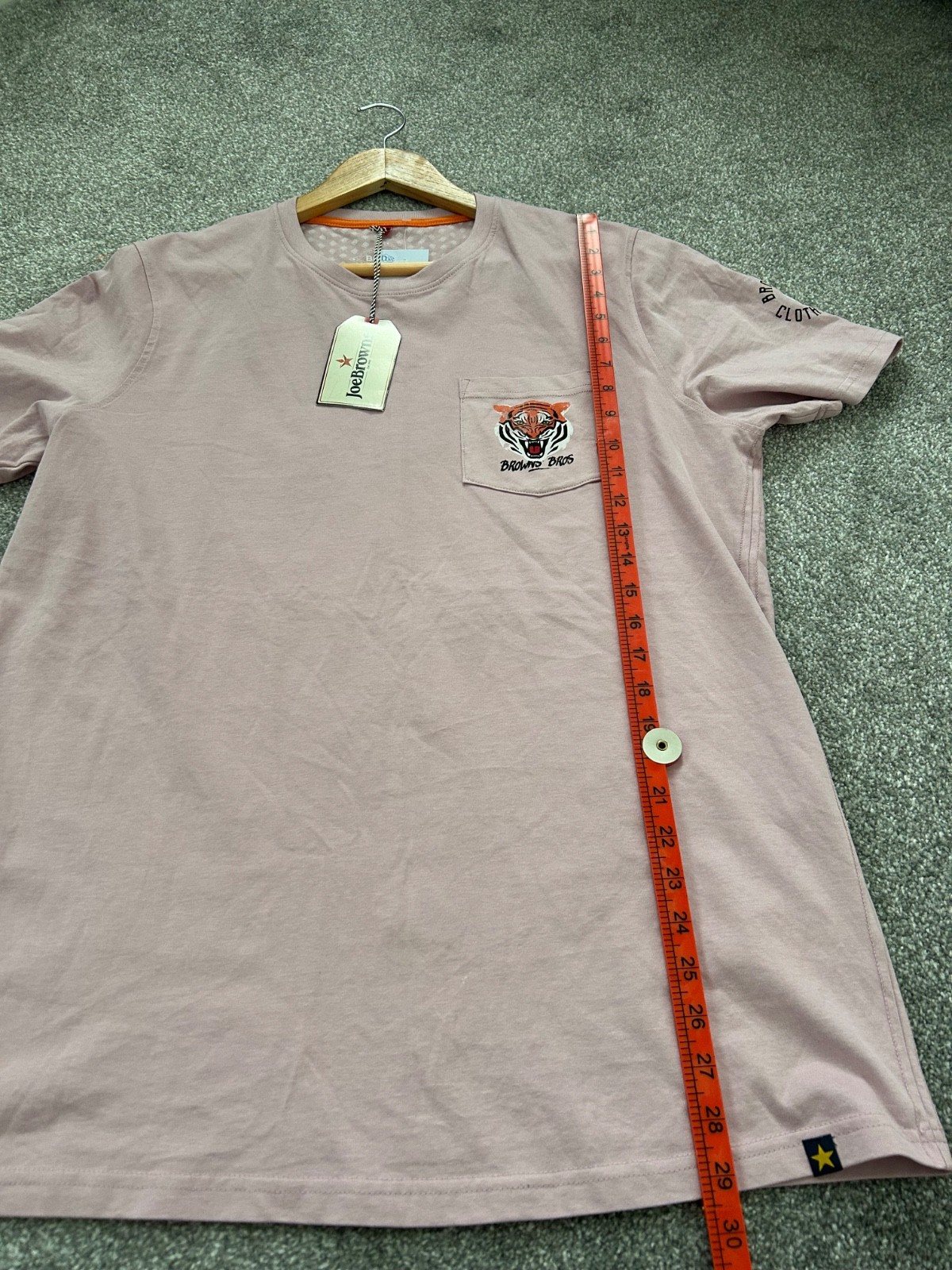 Joe Browns T Shirt NEW Large Pink Tiger Print Graphic Tee Casual Wear BNWT gallery