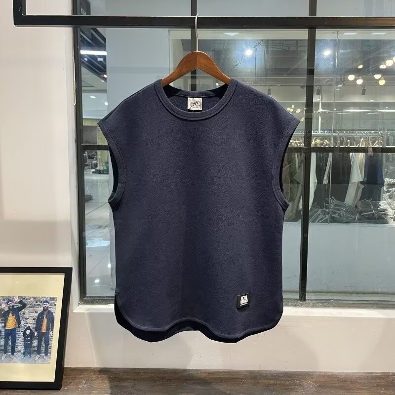 New Sports Fitness Vest For Men T-shirt Loose Sleeveless Sweatshirt M L XL-5XL gallery