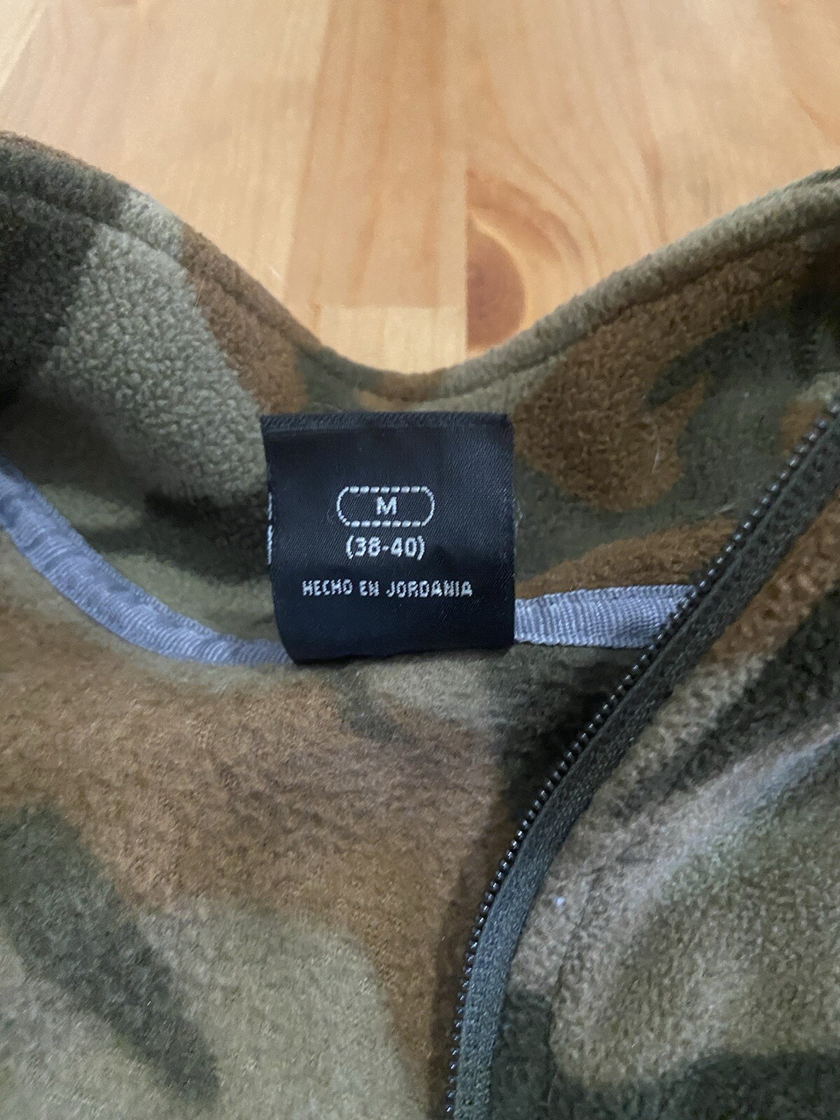 Vintage Starter 1/4 Zip Fleece Camo Long-Sleeve Pullover Jacket gallery