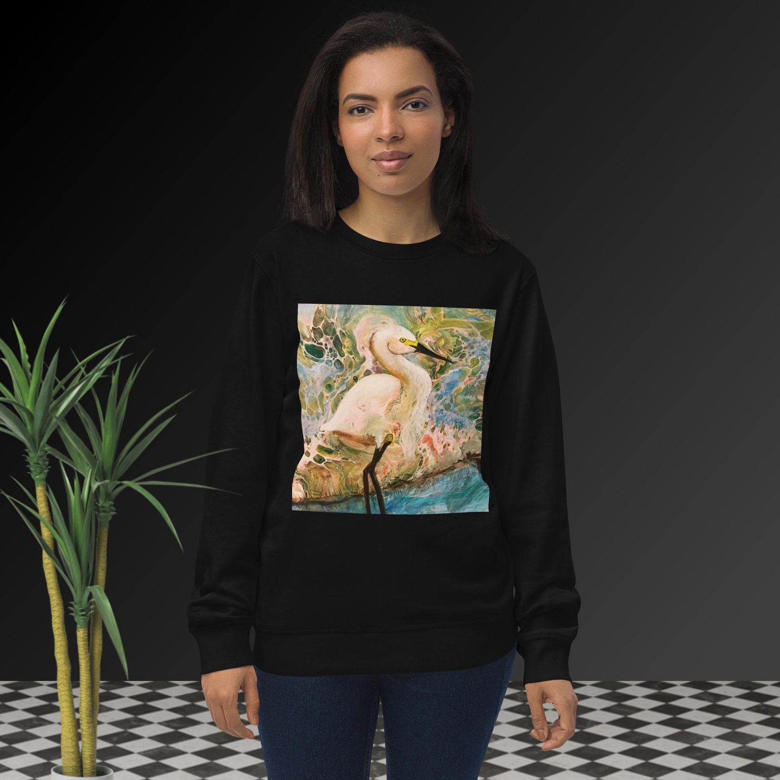 Unisex organic sweatshirt