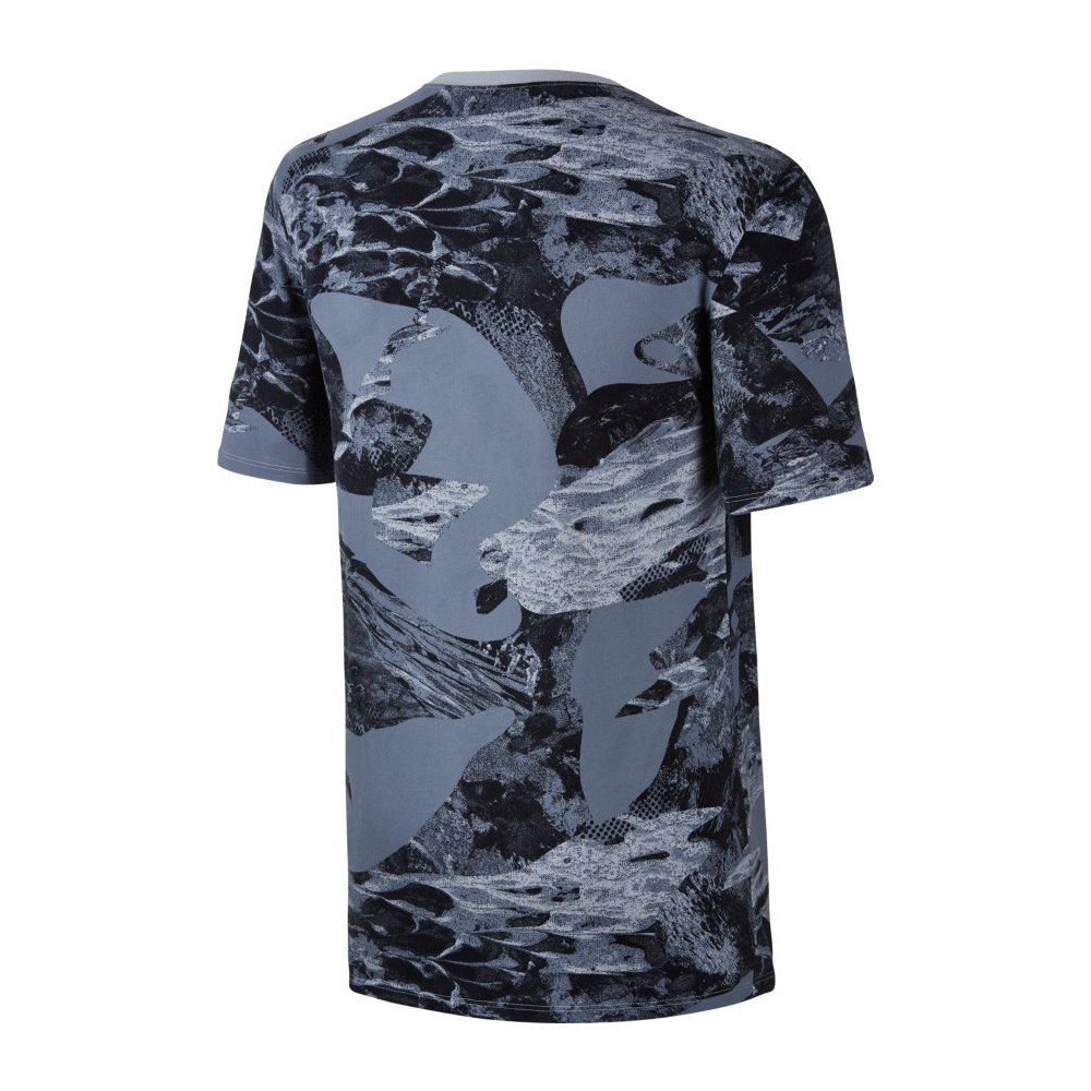 AUTHENTIC NIKE HUARACHE PRAXIS AOP COOL GRAY PREMIUM FINISH T SHIRT 847586-065