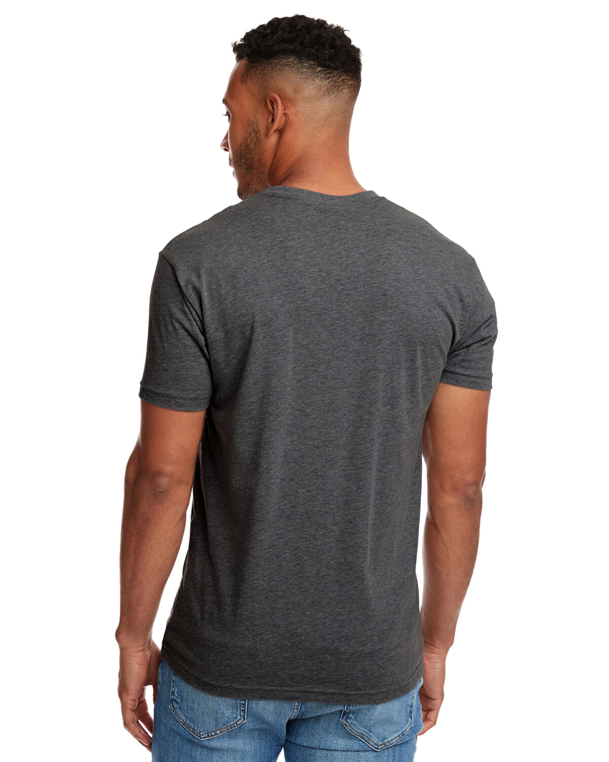 Men's Short Sleeve T Shirt Size 3XL Charcoal Gray Next Level 6210 NEW Blank gallery
