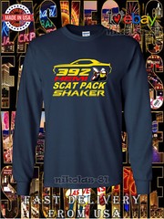 New Challenger Shaker 392 R/T Scat Pack Men’s Long Sleeve T-Shirt American Tee